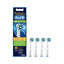 Oral B CrossAction Electric Rechargeable Toothbrush Replacement Refills Heads (4 Pack) - White