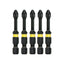 Dewalt Extreme Phillips Ph2 x 50mm Impact Torsion Screwdriver Bits (5 Pack)