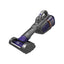 Black & Decker 18V Lithium-ion Cordless PET Dustbuster Handheld Vacuum with Charging Base And Pet Extension - Grey/Blue