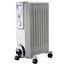 Daewoo Oil Filled Portable Radiator Heater With Thermostat And Temperature Control 2000 W - White