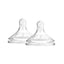 Dr. Brown Options + Level 2 Teats 2pk