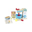 Melissa & Doug Wooden Make-a-Cake Mixer Set Encourages Creative Thinking - 11-Piece Wooden Hand-Crank Cake Baking Mixer Set - Multicolor