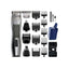 Wahl 9855-2417 Chromium 11-in-1 Rechargeable Multi Groomer Trimmer Shaver Kit