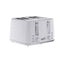 Daewoo Argyle 4 Slice Toaster With Reheat Cancel And Defrost Functions 1600 W - White