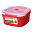 Sistema Microwave Medium Steamer 2.4 Litre - Red