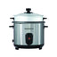 Daewoo Rice Cooker With Steamer Basket Stainless Steel 700 W 1.8 Litre - Silver