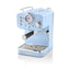 Swan Retro Pump Espresso Coffee Machine 1100 W 1.2 Litre - Blue