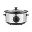 Swan Stainless Steel Slow Cooker With 3 Cooking Settings 3.5 Litre 200 W - Silver