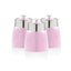 Swan Retro Tea Coffee And Sugar Canisters 1.2 Litre Capacity Set of 3 - Pink