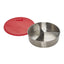 KitchenCraft Instant Pot Stainless Steel Round Cook/Bake Pan 18cm x 5cm - Red