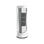 Igenix 12 Inch Digital Mini Tower Fan With 3 Fan Speed Settings Oscillation And 8 Hour Timer - White