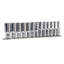 BlueSpot 3/8 Inch Metric Deep Socket Set 6-19mm - 13 Piece