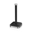 Swan Retro Kitchen Roll Holder with Steel Weighted Base Metal - Black