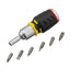 Stanley Fatmax Ratchet Screwdriver Stubby 3 Position Ratchet Screwing Unscrewing And Blocking - 0-62-688