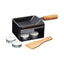 KitchenCraft Artesa Mini Raclette Pan With Burner Stand Grill Set - 5 Pieces