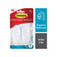 3M Command Bathroom Hooks Medium Frosted Damage-Free Wall Hooks 1.3kg Hold
