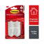 3M Command Designer Hooks Medium 2 Hooks And 4 Medium Strips 1.3kg Holding Power - White