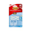 3M Command Hooks With Strips Small 2 Hooks And 4 Small Strips 450g Holding Power - Clear/Transparent