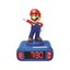 Lexibook Super Mario Childrens Clock With Night Light Alarm Snooze - Multicolor