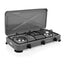 Campart 3 Burner Gas Stove Quebec Stainless Steel 4000W - Grey