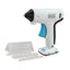 Black & Decker 3.6V Cordless Glue Gun Built-In LED - White