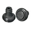 KitchenCraft BarCraft Deluxe Vacuum Bottle Stoppers Set of 2 - Black