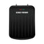 George Foreman Small Fit Grill Versatile Griddle Hot Plate And Toastie Machine - Black