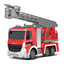 Lexibook Crosslander Pro Radio Controlled Fire Truck Light Effects Water Spray Rotating Ladder - Red