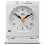 Braun Vitange Travel Analogue Alarm Clock With Snooze And Light - White
