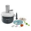 Morphy Richards Prepstar Food Processor Mixer Chopper Grater 6 Attachments 350W 1.6 Litres - White