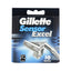 Gillette Sensor Excel Mens Razor Blades - 10 Refill Blades