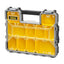 Stanley Fatmax Pro Shallow Stackable Storage Organiser With Metal Latches - Black/Yellow