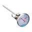 KitchenCraft Milk Frothing Thermometer Stainless Steel Kitchen Gadget - Silver