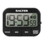 Salter 355 BKXCDU Loud Digital Kitchen Timer Stopwatch LCD Display Memory Function Large Buttons - Black