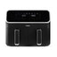 Tower Vortx Digital Dual Basket Air Fryer Digital Control 8 Cooking Pre-Sets Functions 2700W 8 Litre - Black