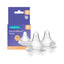 Lansinoh NaturalWave Medium Flow Teats 2 Pack - Transparent