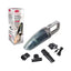 Quest Wet & Dry Cordless Handheld Vacuum Cleaner With Attachments - Black