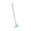 Leifheit Clean & Away Set Compact Dusting Floor Mop With 5 Dusting Mop Cloths - Turquoise