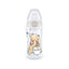 NUK Active Toddler Cup Winnie The Pooh 300ml Leak-Proof Soft Drinking Spout Clip & Protective Cap 12+ Months - Beige