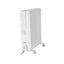 Warmlite 11 Fin Portable Oil-Filled Radiator 2500W With 3 Heat Settings & Adjustable Thermostat - White