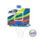 Nerf Nerfoop Mini Over The Door Basketball Hoop Mini NERF Foam Basketball Game Set - Blue