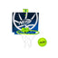 Nerf Nerfoop Mini Over The Door Basketball Hoop Mini NERF Foam Basketball Game Set - Green