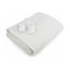 Carmen Double Fitted Electric Blanket With Overheat Protection 40cm Skirt - White