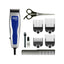 Wahl HomePro Basic Corded Hair Clipper With 4 Attachment Combs Kit - Blue/Silver