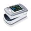Beurer PO 80 Fingertip Pulse Oximeter XL Colour Display & 24hr Recording - White/Grey