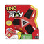 Mattel UNO Triple Play Card Game With Lights And Sounds For Family Night 112 Cards & Card Holder - Multicolour