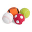 Petface Sponge Balls Dog Toy 1 Super Tennis Balls Assorted Colour