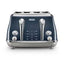 Delonghi Icona Capitals London 4 Slice Toaster 1800W - Blue