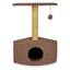 Petface Corner Cat Scratcher Large Breeds Dark Gray