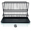 Swan Stealth 15 Plate Collapsible Dish Rack Removable Drip Tray - Black